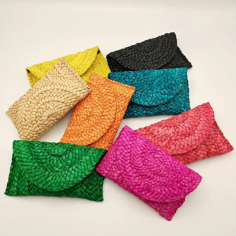 Mijas - Corn Husk Clutch