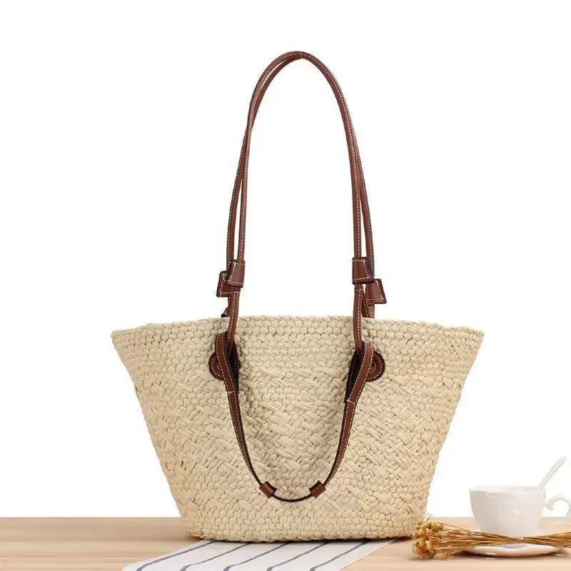 Pizzo - Straw Bucket Bag