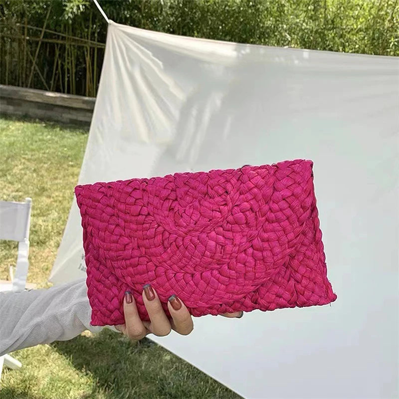Mijas - Corn Husk Clutch