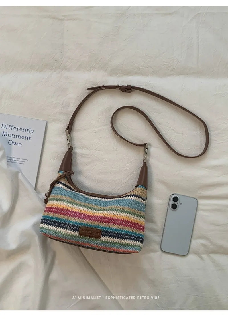 Trani - Straw Shoulder Bag
