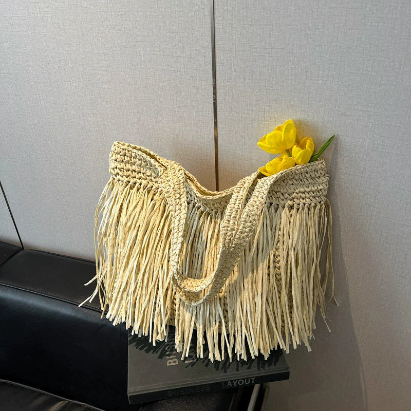 Llanes - Rattan Crossbody Bag