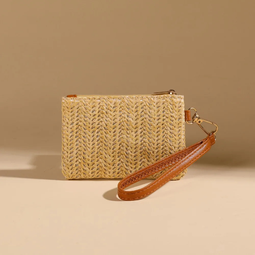 Vejer - Straw Clutch