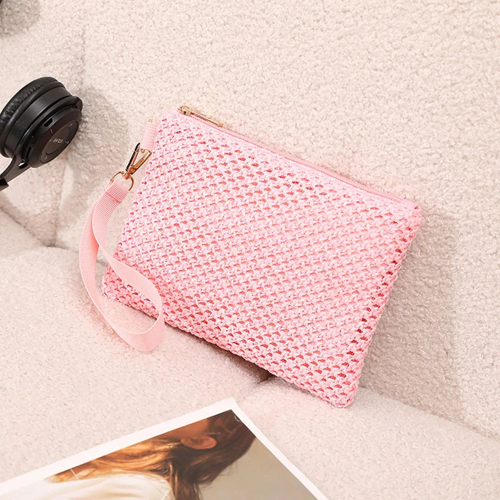 Ramatuelle - Straw Clutch
