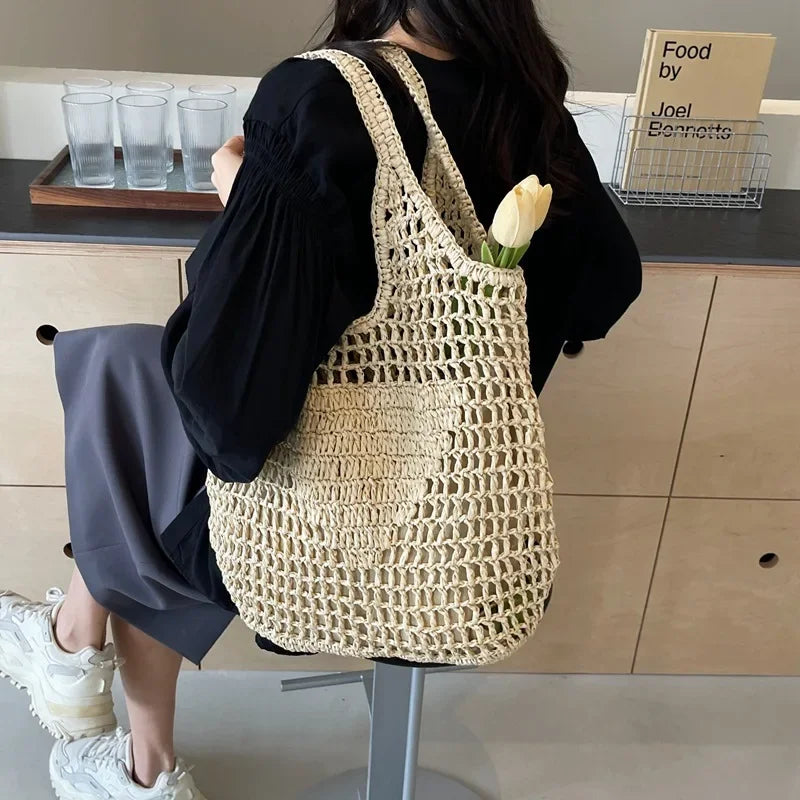 Mondello - Rattan Tote Bag