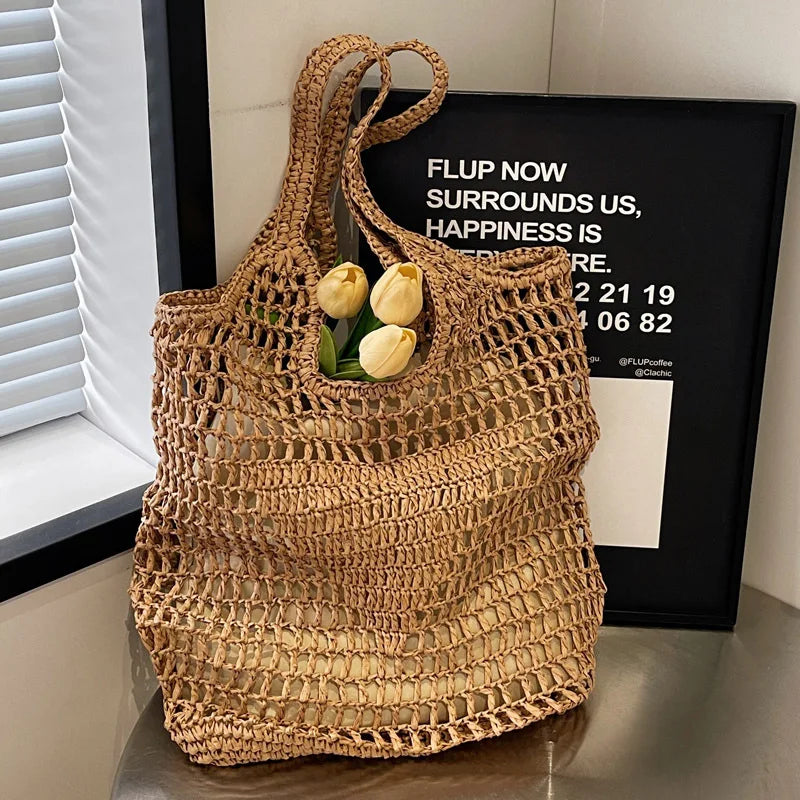Mondello - Rattan Tote Bag