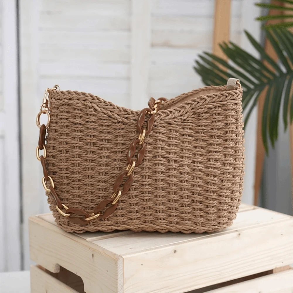 Paxos - Straw Beach Tote