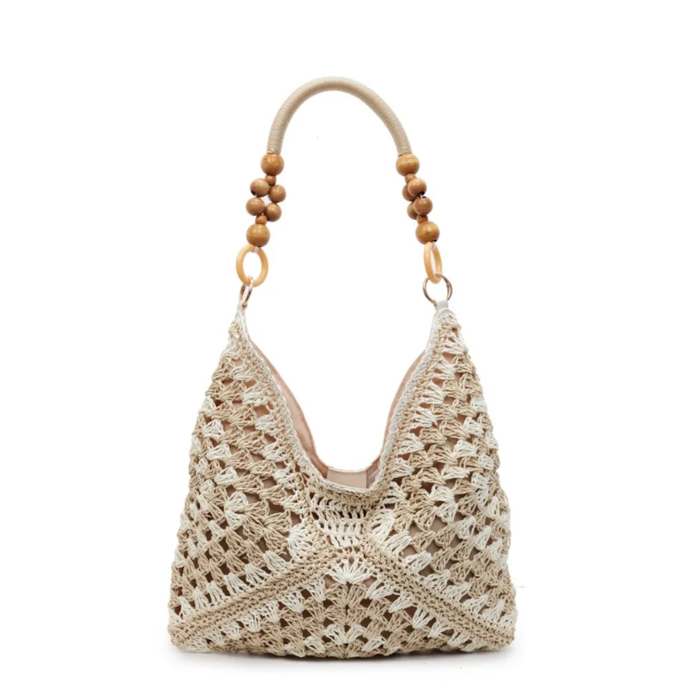 Chia - Straw Bucket Bag