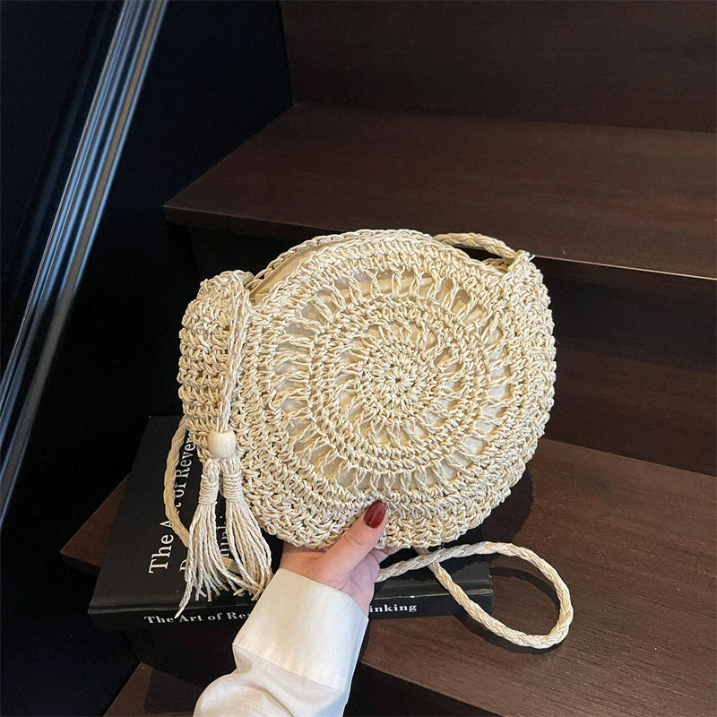 Opatija - Rattan Crossbody Bag