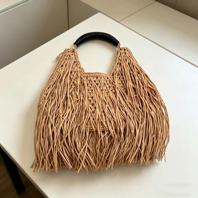 Rovinj - Straw Shoulder Bag