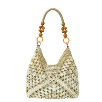 Methoni - Straw Tote Bag