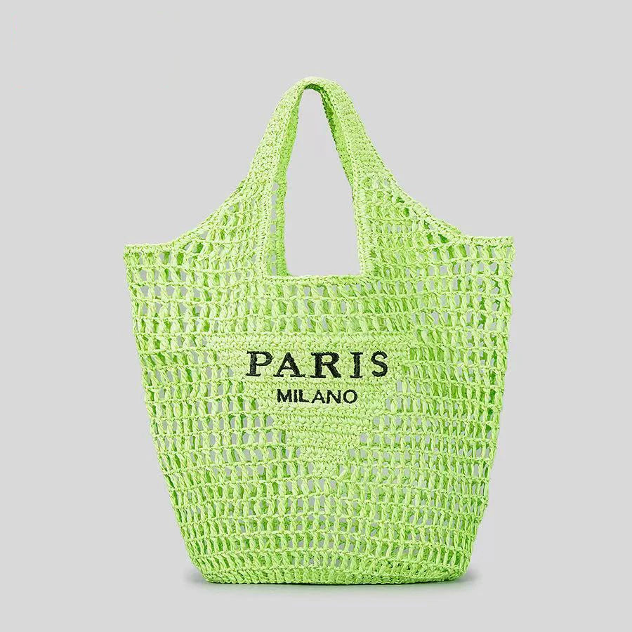 Portovenere - Straw Tote Bag