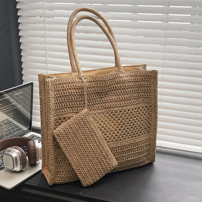 Bandol - Straw Shoulder Bag