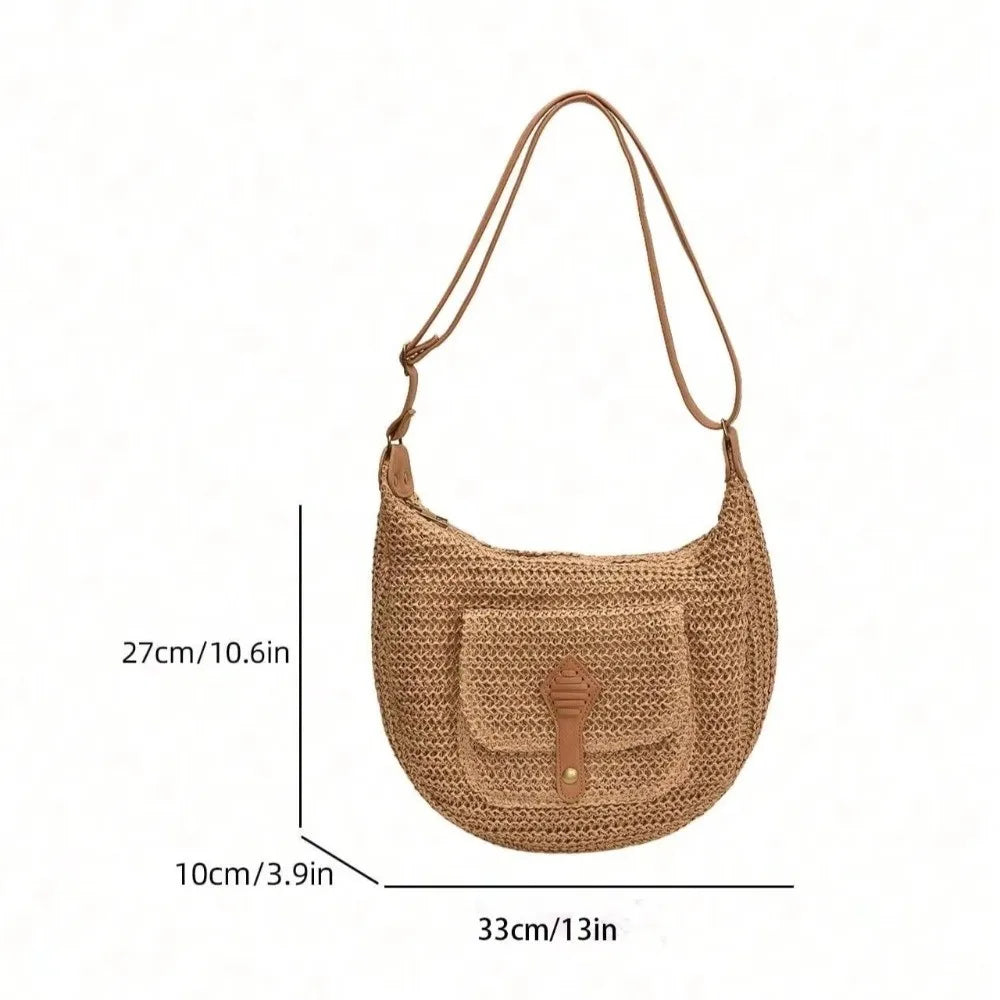 Mljet - Rattan Shoulder Bag