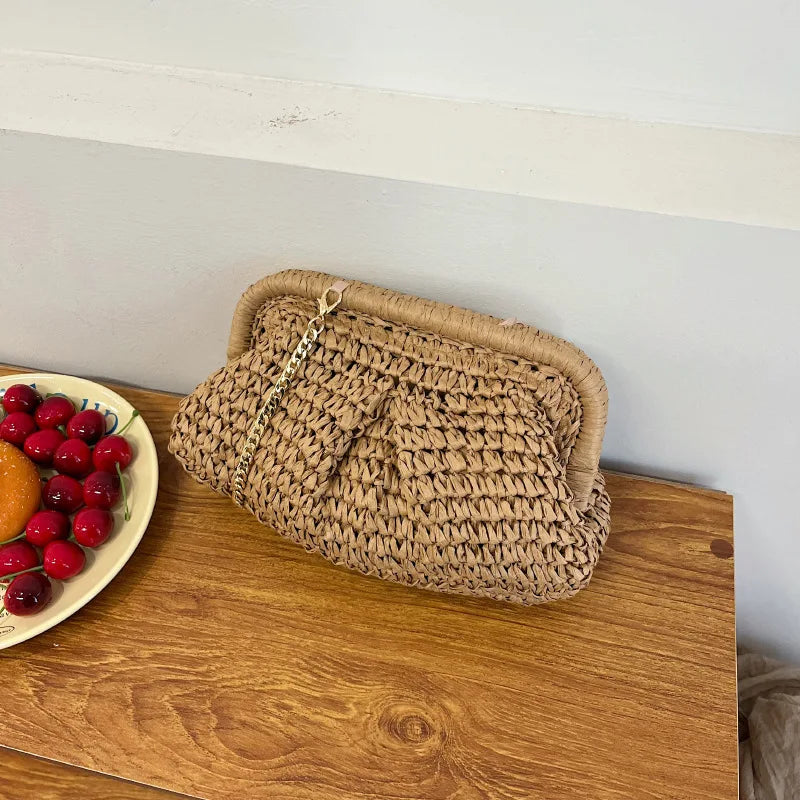 Llafranc - Straw Clutch