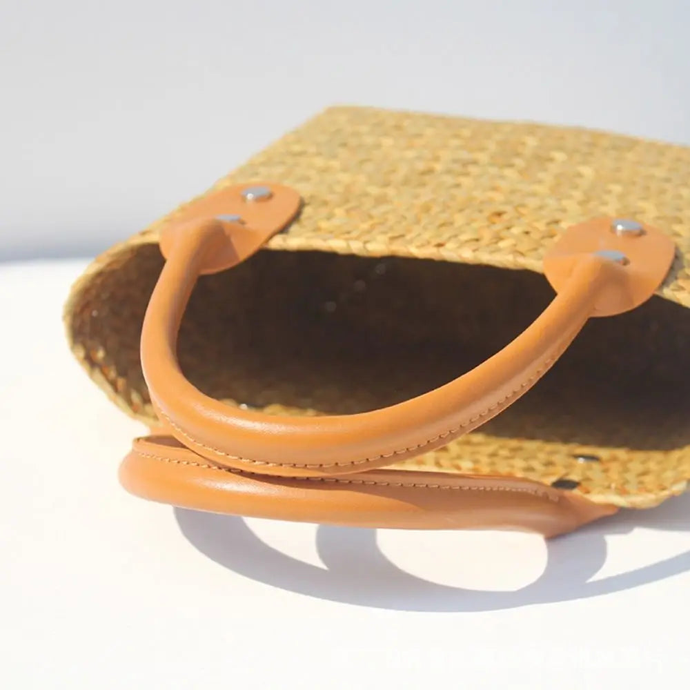 Begur - Rattan Bucket Bag