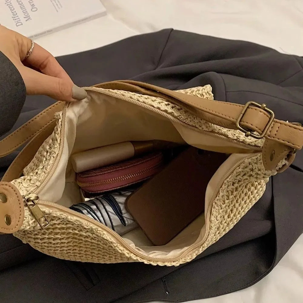 Mljet - Rattan Shoulder Bag