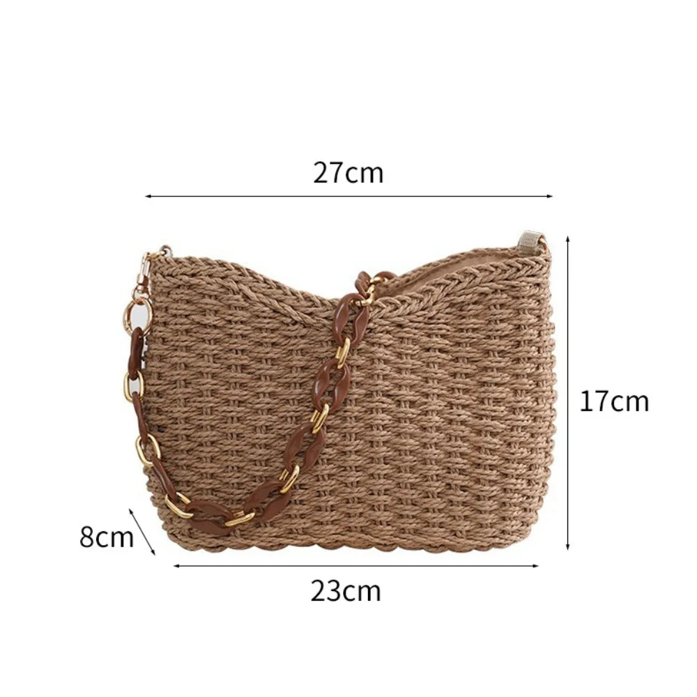 Paxos - Straw Beach Tote