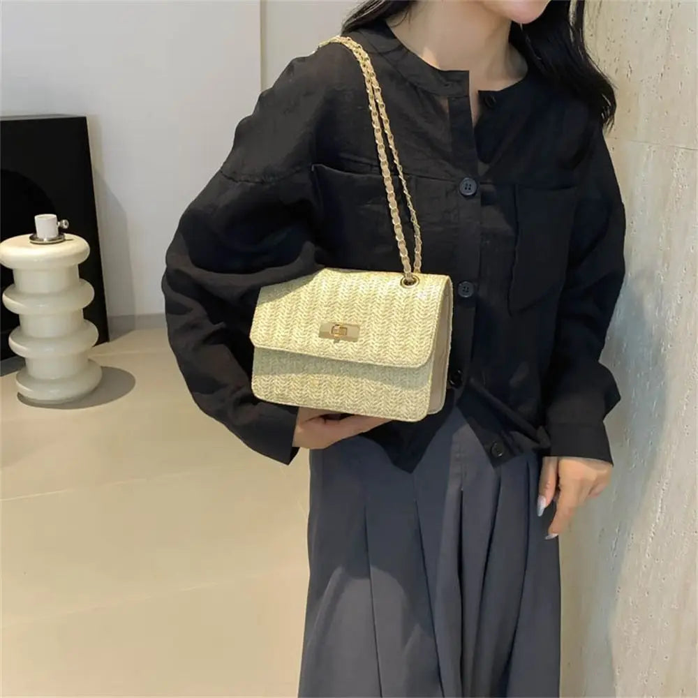 Ospedaletti - Rattan Crossbody Bag