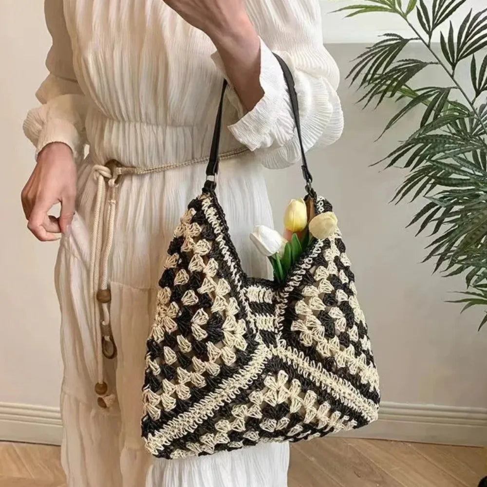 Peniscola - Straw Shoulder Bag