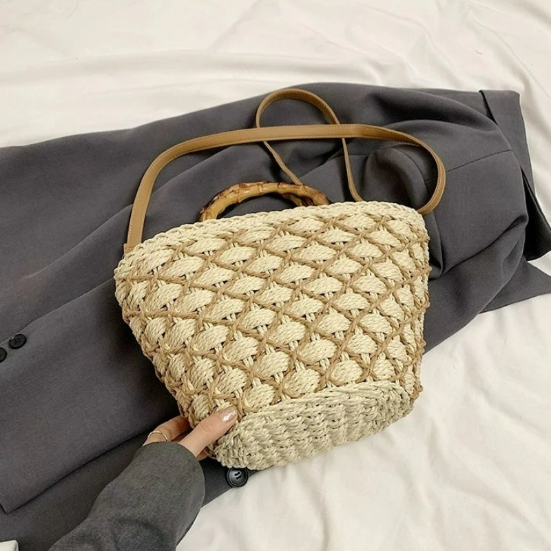 Sifnos - Straw Crossbody Bag