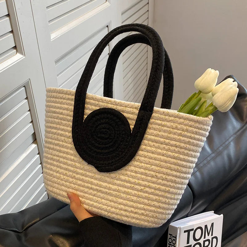 Skopelos - Woven Bucket Bag