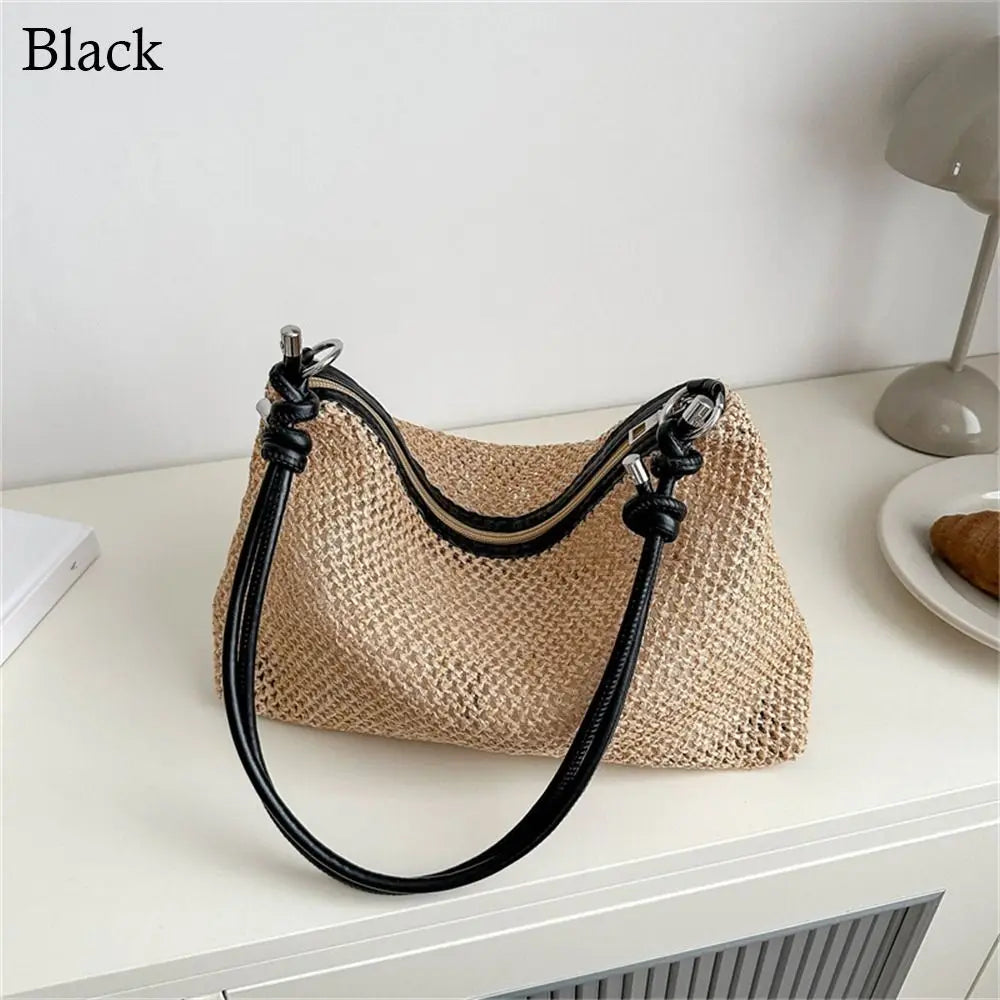 Lindos - Rattan Shoulder Bag