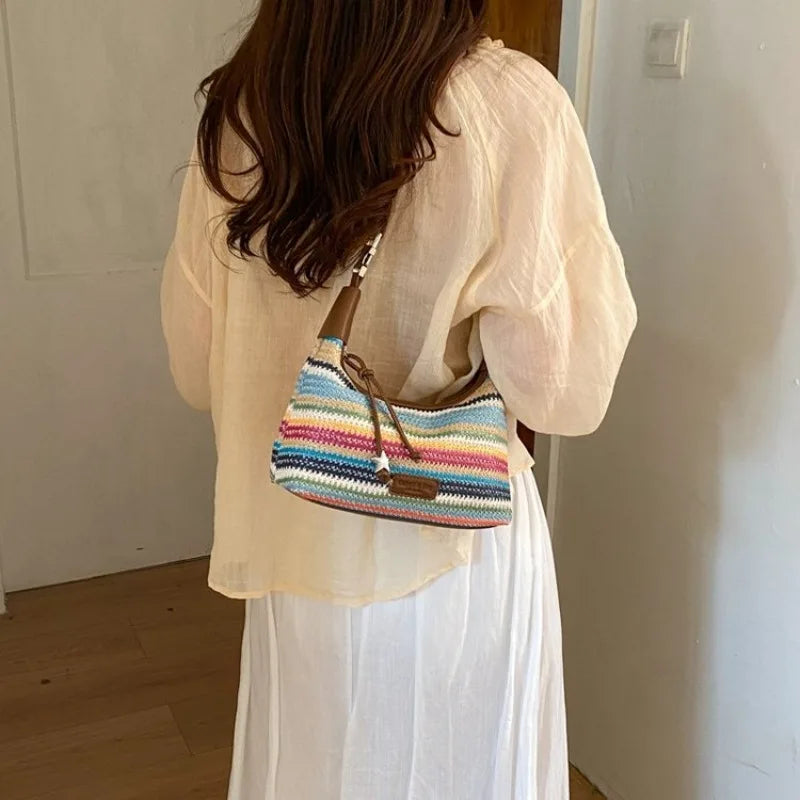 Trani - Straw Shoulder Bag