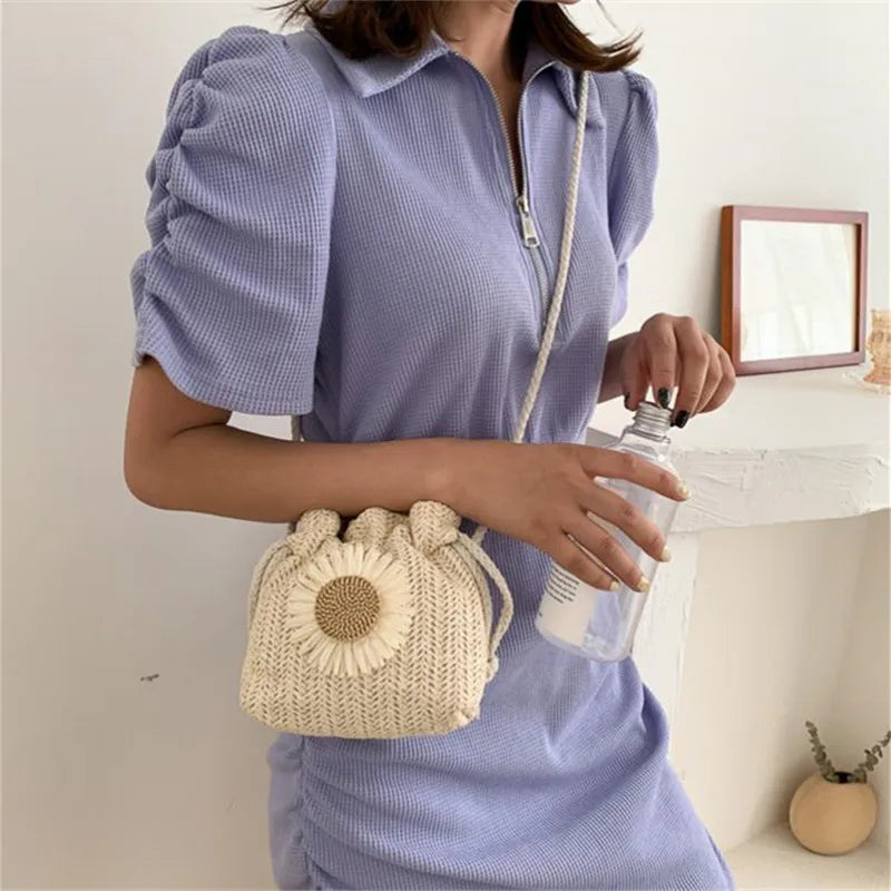 Spetses - Straw Clutch