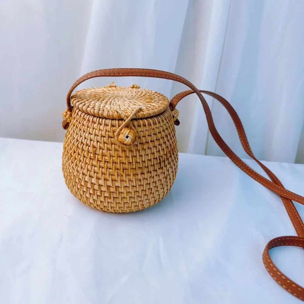 Obidos - Rattan Shoulder Bag