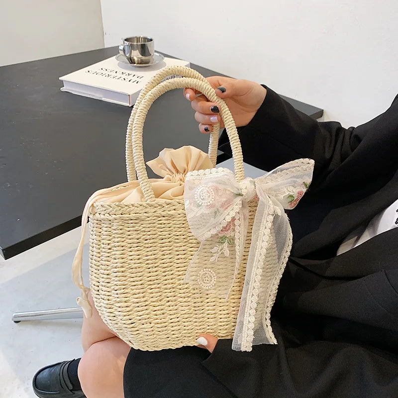 Cavtat - Rattan Clutch