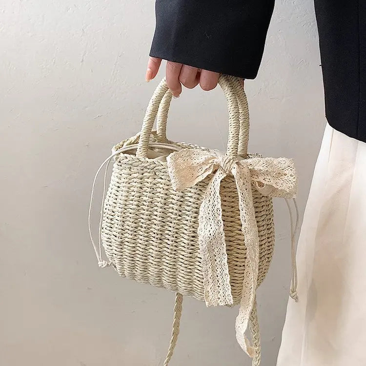 Cavtat - Rattan Clutch