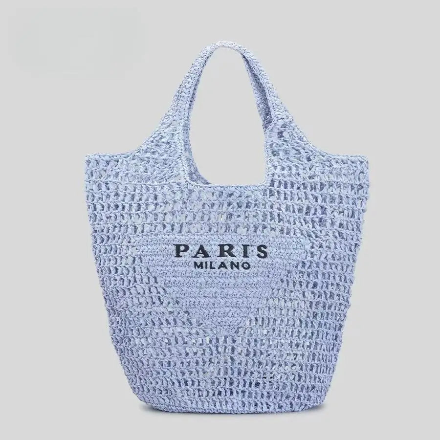 Portovenere - Straw Tote Bag