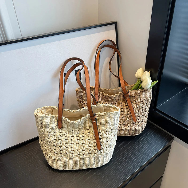 Moneglia - Rattan Tote Bag