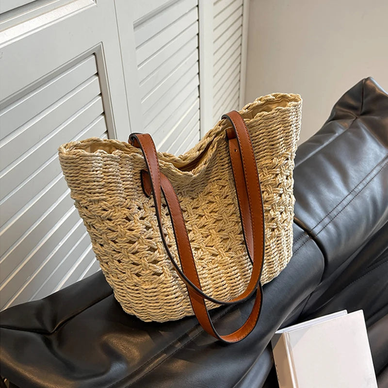 Moneglia - Rattan Tote Bag