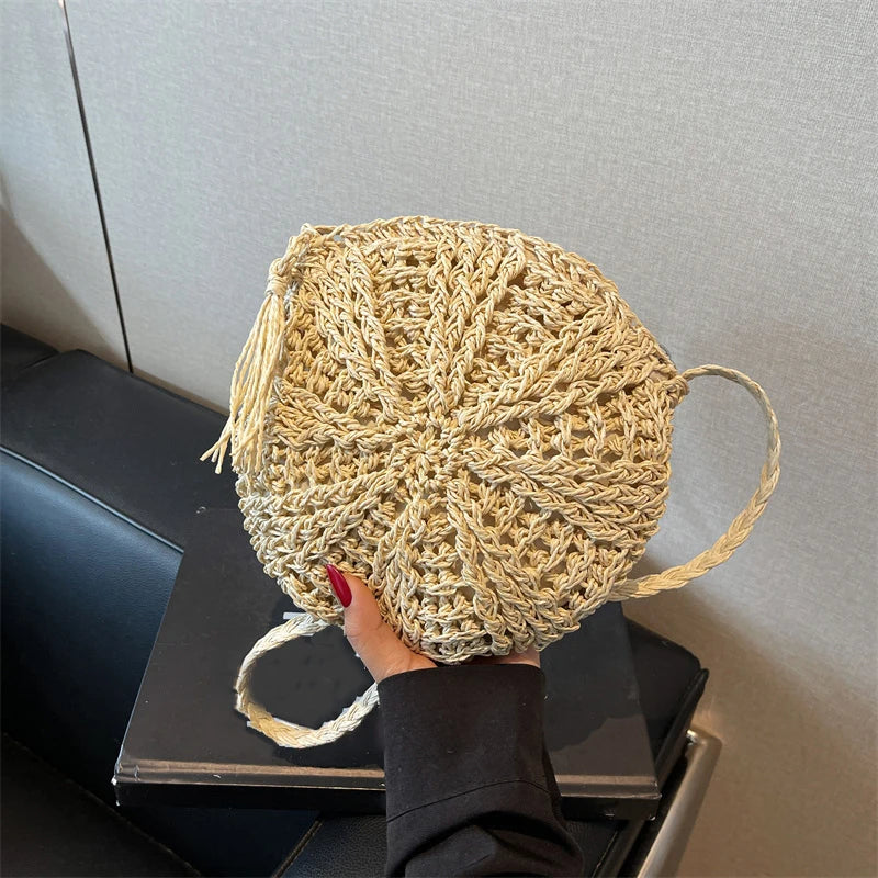 Fiskardo - Rattan Crossbody Bag