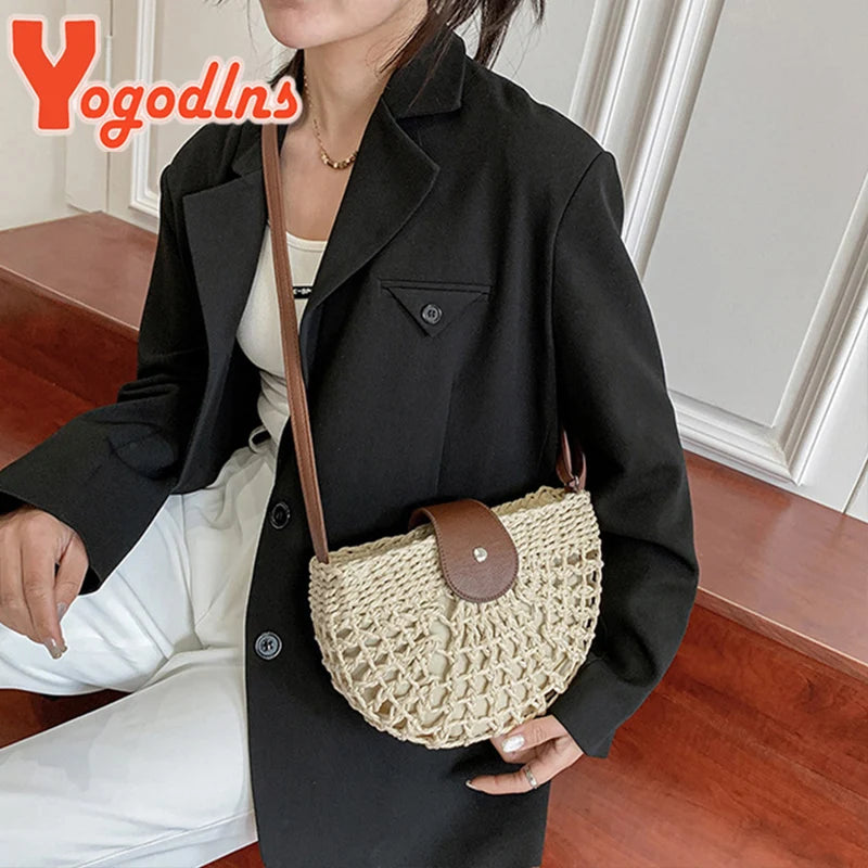 Vis - Rattan Crossbody Bag