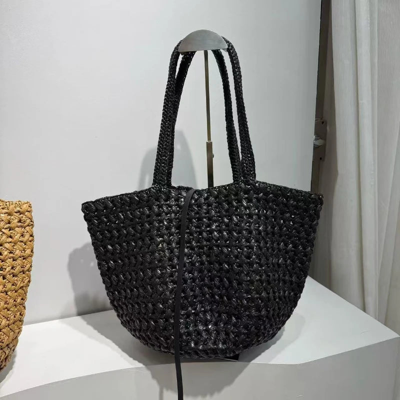 Albufeira - Straw Bucket Bag
