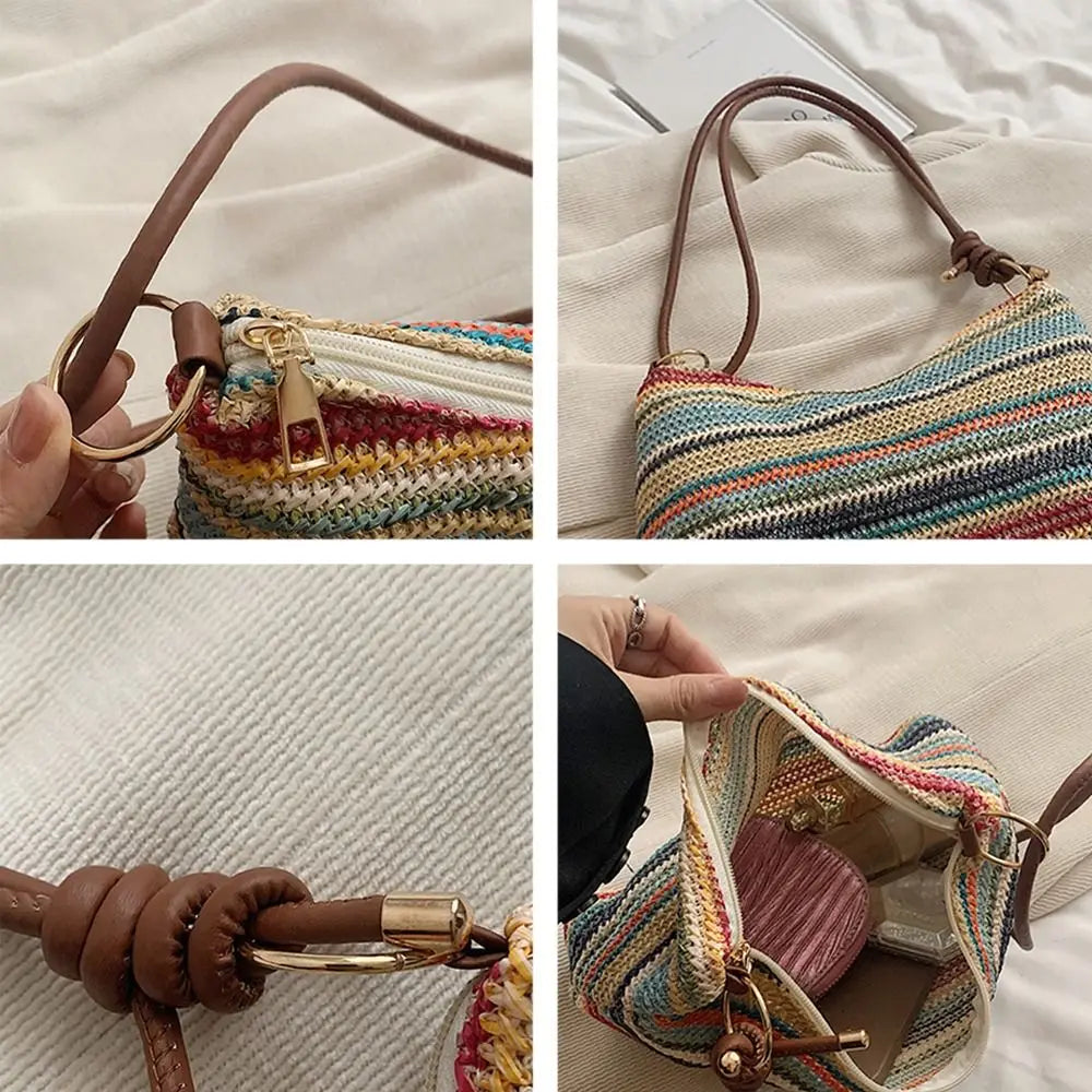 Imperia - Rattan Crossbody Bag