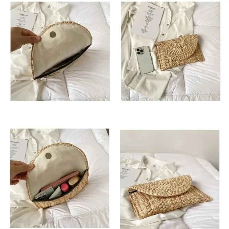 Pollenca - Corn Husk Clutch