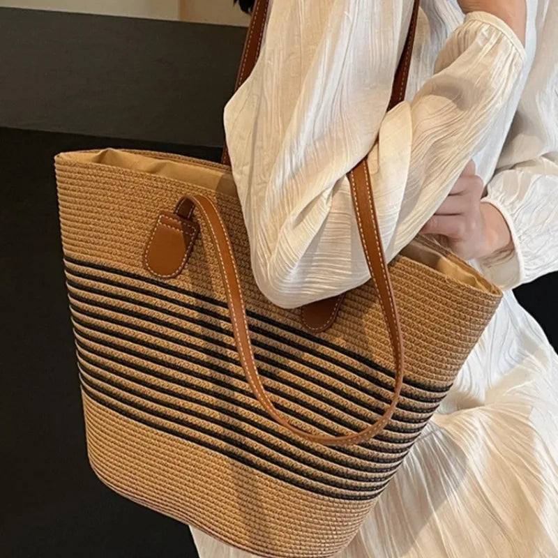 Bonassola - Straw Shoulder Bag