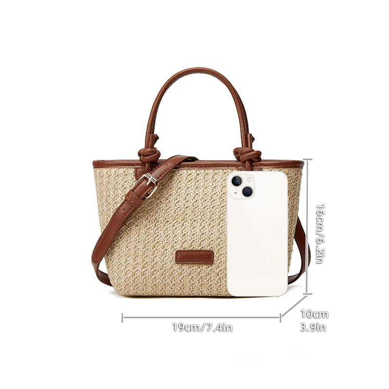 Makarska - Straw Crossbody Bag