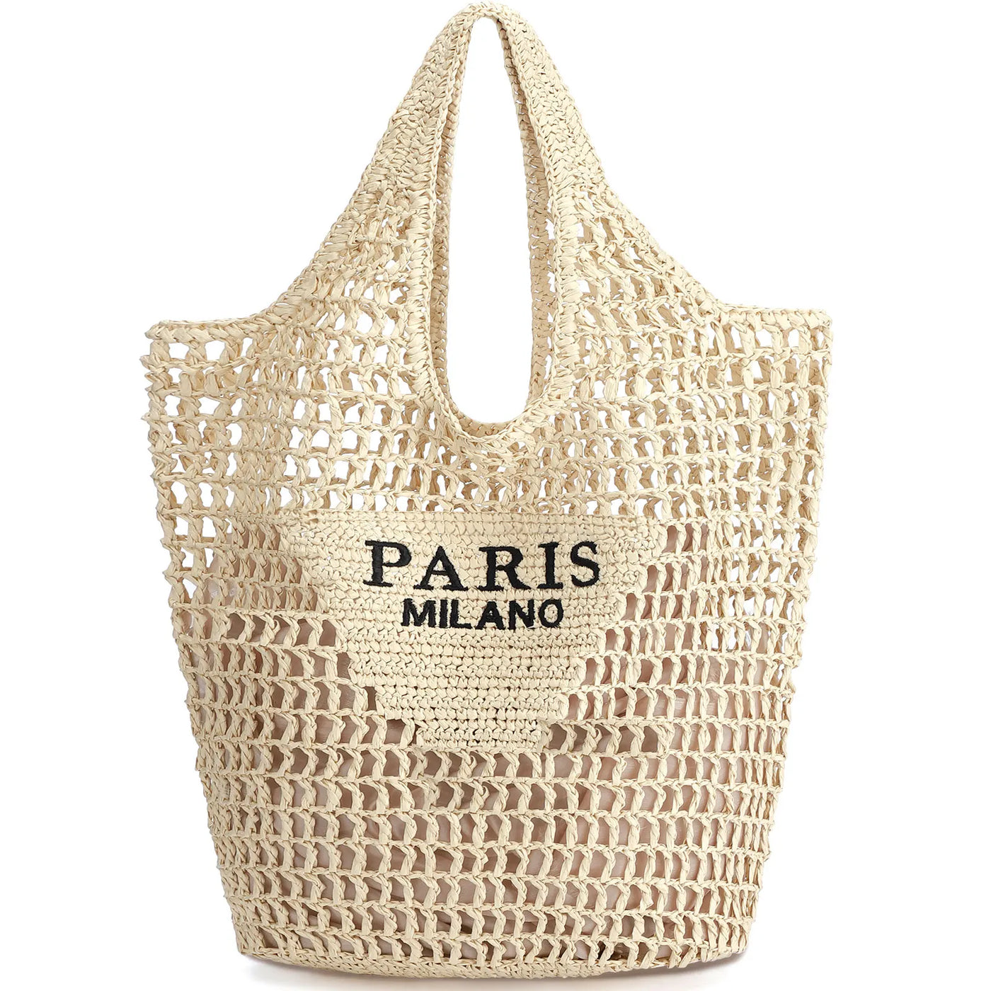 Monemvasia - Straw Beach Tote