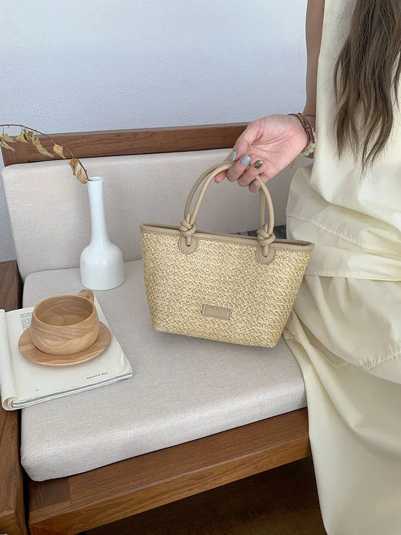 Datca - Straw Crossbody Bag