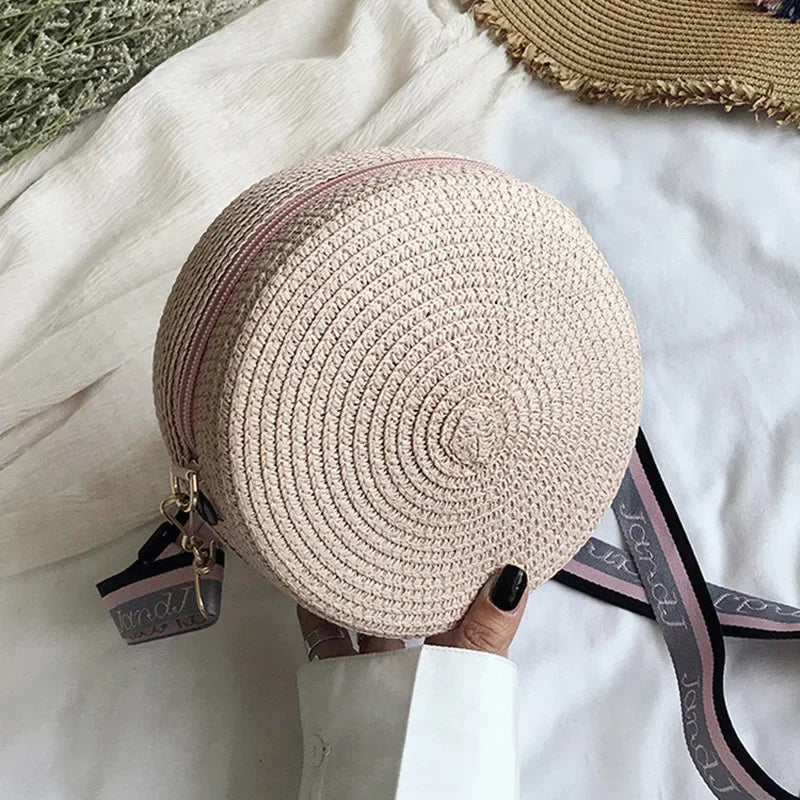 Bosa - Straw Crossbody Bag