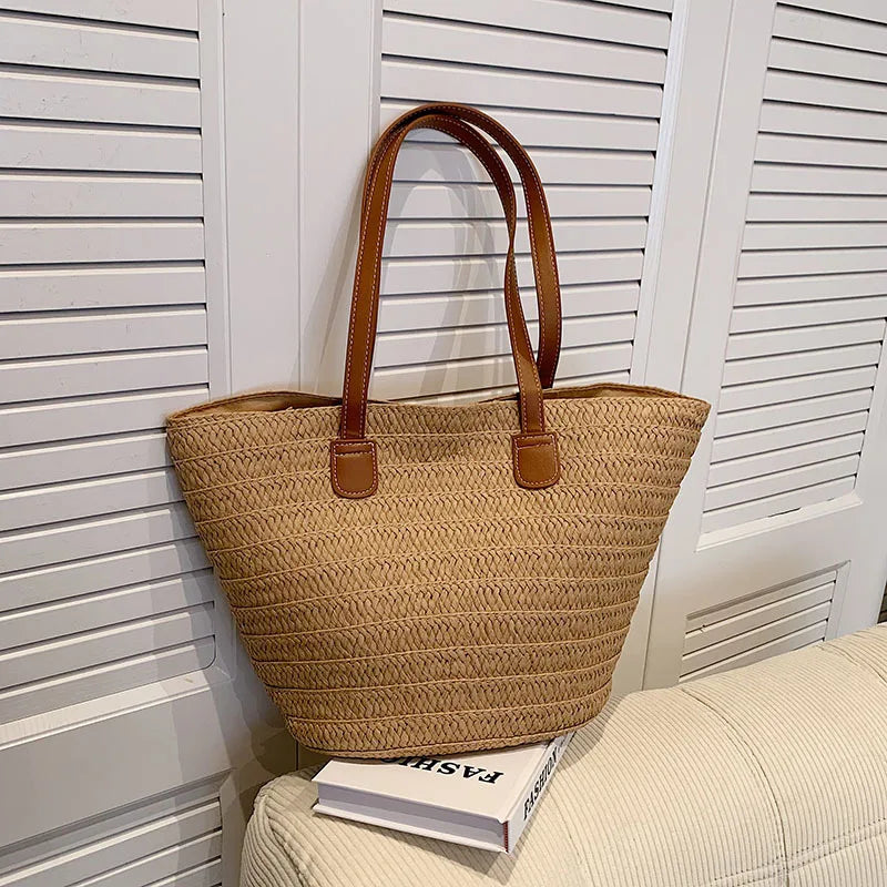 Kardamyli - Straw Beach Tote