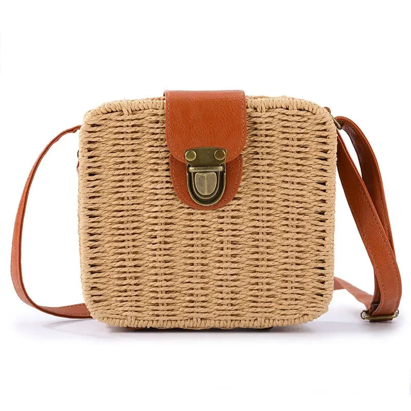 Noli - Rattan Crossbody Bag