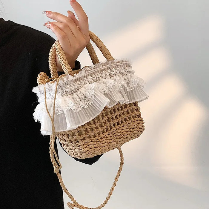 Fethiye - Straw Crossbody Bag