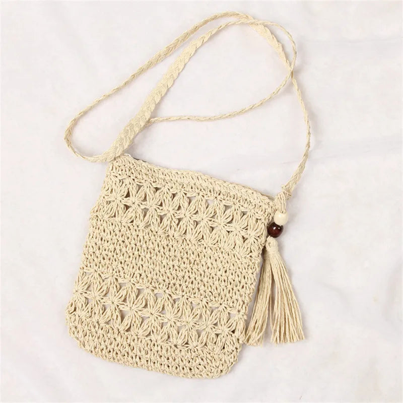 Bordighera - Rattan Crossbody Bag