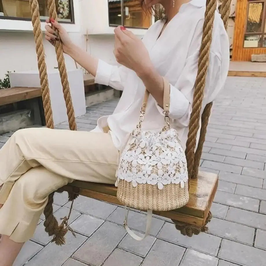 Alassio - Straw Crossbody Bag