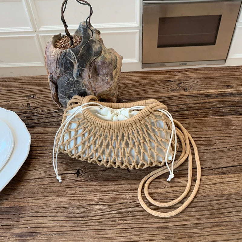 Salou - Straw Crossbody Bag